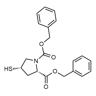 Dibenzyl(2S,4S)-4-mercaptopyrrolidine-1,2-dicarboxylate|CS-0171360