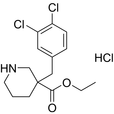 Ethyl3-(3,4-dichlorobenzyl)piperidine-3-carboxylatehydrochloride|CS-0172280
