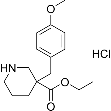 Ethyl3-(4-methoxybenzyl)piperidine-3-carboxylatehydrochloride|CS-0172284