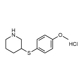 3-((4-Methoxyphenyl)thio)piperidinehydrochloride|CS-0172607