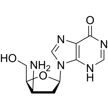 9-((2R,4R,5S)-4-Amino-5-(hydroxymethyl)tetrahydrofuran-2-yl)-3,9-dihydro-6h-purin-6-one|CS-0172895