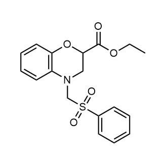 Ethyl4-((phenylsulfonyl)methyl)-3,4-dihydro-2h-benzo[b][1,4]oxazine-2-carboxylate|CS-0173065