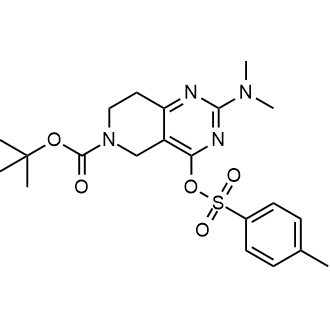tert-Butyl2-(dimethylamino)-4-(tosyloxy)-7,8-dihydropyrido[4,3-d]pyrimidine-6(5h)-carboxylate|CS-0173088
