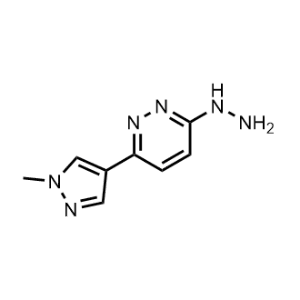3-Hydrazinyl-6-(1-methyl-1H-pyrazol-4-yl)pyridazine|CS-0173487
