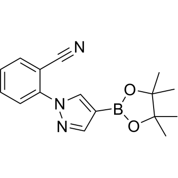 2-(4-(4,4,5,5-Tetramethyl-1,3,2-dioxaborolan-2-yl)-1H-pyrazol-1-yl)benzonitrile|CS-0173817