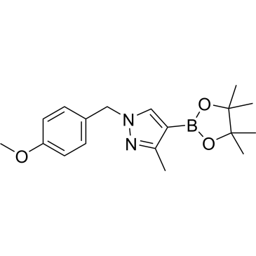 1-(4-Methoxybenzyl)-3-methyl-4-(4,4,5,5-tetramethyl-1,3,2-dioxaborolan-2-yl)-1H-pyrazole|CS-0173824