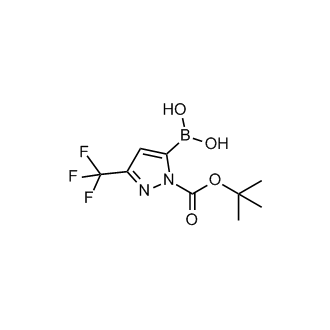 (1-(Tert-butoxycarbonyl)-3-(trifluoromethyl)-1H-pyrazol-5-yl)boronic acid|CS-0173848