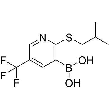 (2-(Isobutylthio)-5-(trifluoromethyl)pyridin-3-yl)boronic acid|CS-0174157