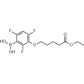 (3-((5-Ethoxy-5-oxopentyl)oxy)-2,4,6-trifluorophenyl)boronic acid|CS-0174215