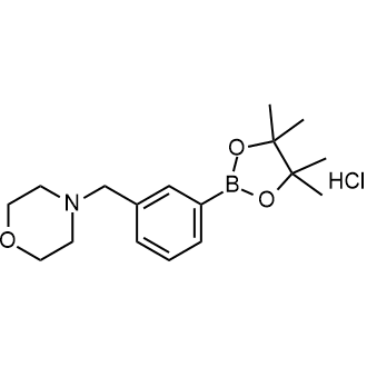 4-(3-(4,4,5,5-Tetramethyl-1,3,2-dioxaborolan-2-yl)benzyl)morpholine hydrochloride|CS-0174221