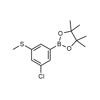 2-(3-Chloro-5-(methylthio)phenyl)-4,4,5,5-tetramethyl-1,3,2-dioxaborolane|CS-0174432