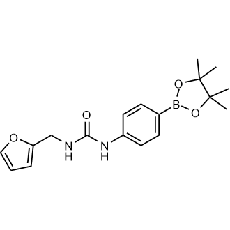 1-(Furan-2-ylmethyl)-3-(4-(4,4,5,5-tetramethyl-1,3,2-dioxaborolan-2-yl)phenyl)urea|CS-0174583