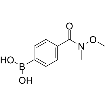 (4-(Methoxy(methyl)carbamoyl)phenyl)boronic acid|CS-0174646
