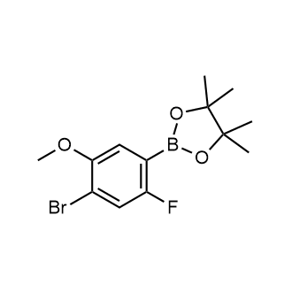 2-(4-Bromo-2-fluoro-5-methoxyphenyl)-4,4,5,5-tetramethyl-1,3,2-dioxaborolane|CS-0174719