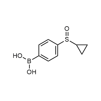 (4-(Cyclopropylsulfinyl)phenyl)boronic acid|CS-0175164