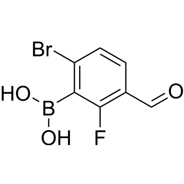 (6-Bromo-2-fluoro-3-formylphenyl)boronic acid|CS-0175187