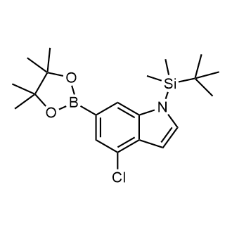 1-(Tert-butyldimethylsilyl)-4-chloro-6-(4,4,5,5-tetramethyl-1,3,2-dioxaborolan-2-yl)-1H-indole|CS-0175362