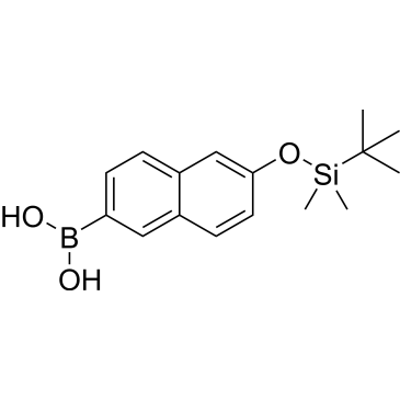 (6-((Tert-butyldimethylsilyl)oxy)naphthalen-2-yl)boronic acid|CS-0175374