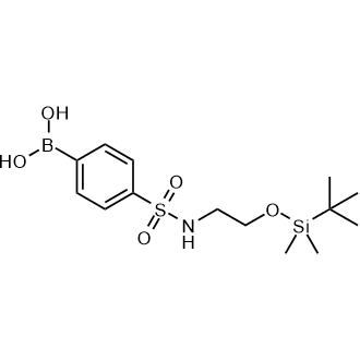 (4-(n-(2-((Tert-butyldimethylsilyl)oxy)ethyl)sulfamoyl)phenyl)boronic acid|CS-0175378