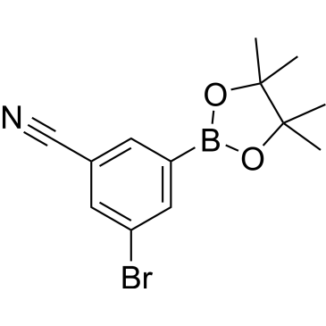 3-Bromo-5-(4,4,5,5-tetramethyl-1,3,2-dioxaborolan-2-yl)benzonitrile|CS-0175567