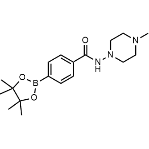 N-(4-Methylpiperazin-1-yl)-4-(4,4,5,5-tetramethyl-1,3,2-dioxaborolan-2-yl)benzamide|CS-0175608