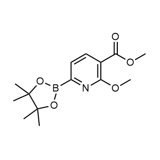 Methyl 2-methoxy-6-(4,4,5,5-tetramethyl-1,3,2-dioxaborolan-2-yl)nicotinate|CS-0175732
