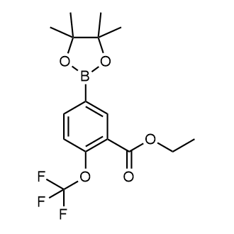 Ethyl 5-(4,4,5,5-tetramethyl-1,3,2-dioxaborolan-2-yl)-2-(trifluoromethoxy)benzoate|CS-0176028