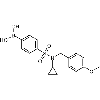 (4-(N-Cyclopropyl-N-(4-methoxybenzyl)sulfamoyl)phenyl)boronic acid|CS-0176138