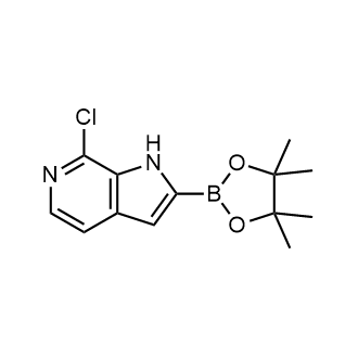 7-Chloro-2-(4,4,5,5-tetramethyl-1,3,2-dioxaborolan-2-yl)-1H-pyrrolo[2,3-c]pyridine|CS-0176231