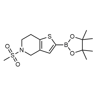 5-(Methylsulfonyl)-2-(4,4,5,5-tetramethyl-1,3,2-dioxaborolan-2-yl)-4,5,6,7-tetrahydrothieno[3,2-c]pyridine|CS-0176238