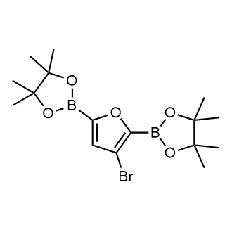 2,2'-(3-Bromofuran-2,5-diyl)bis(4,4,5,5-tetramethyl-1,3,2-dioxaborolane)|CS-0176244