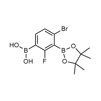 (4-Bromo-2-fluoro-3-(4,4,5,5-tetramethyl-1,3,2-dioxaborolan-2-yl)phenyl)boronic acid|CS-0176246