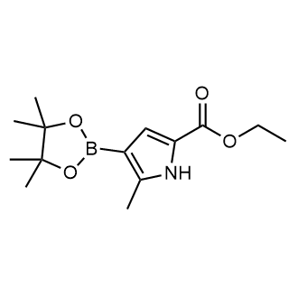 Ethyl 5-methyl-4-(4,4,5,5-tetramethyl-1,3,2-dioxaborolan-2-yl)-1H-pyrrole-2-carboxylate|CS-0176259