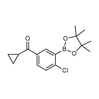 (4-Chloro-3-(4,4,5,5-tetramethyl-1,3,2-dioxaborolan-2-yl)phenyl)(cyclopropyl)methanone|CS-0176317