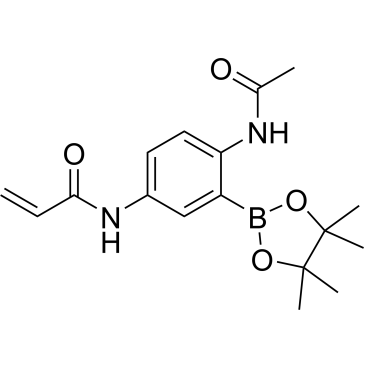 N-(4-Acetamido-3-(4,4,5,5-tetramethyl-1,3,2-dioxaborolan-2-yl)phenyl)acrylamide|CS-0176435