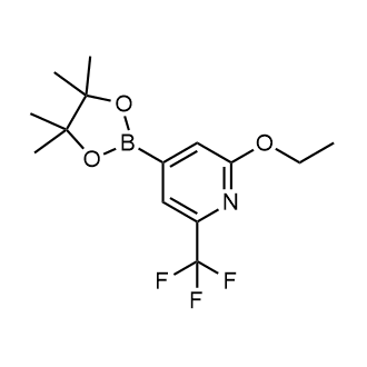 2-Ethoxy-4-(4,4,5,5-tetramethyl-1,3,2-dioxaborolan-2-yl)-6-(trifluoromethyl)pyridine|CS-0176463