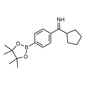 Cyclopentyl(4-(4,4,5,5-tetramethyl-1,3,2-dioxaborolan-2-yl)phenyl)methanimine|CS-0176499