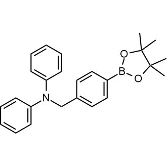 N-Phenyl-N-(4-(4,4,5,5-tetramethyl-1,3,2-dioxaborolan-2-yl)benzyl)aniline|CS-0176542