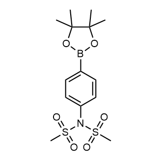 N-(Methylsulfonyl)-N-(4-(4,4,5,5-tetramethyl-1,3,2-dioxaborolan-2-yl)phenyl)methanesulfonamide|CS-0176606