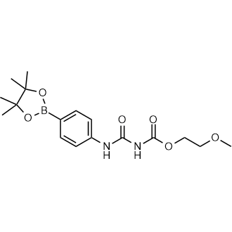 4-(3-((2-mEthoxyethoxy)carbonyl)ureido)phenylboronic acid pinacol ester|CS-0176611