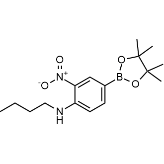 N-Butyl-2-nitro-4-(4,4,5,5-tetramethyl-1,3,2-dioxaborolan-2-yl)aniline|CS-0176617