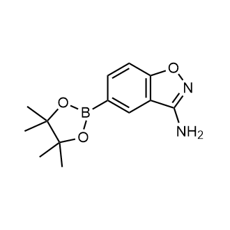 5-(4,4,5,5-Tetramethyl-1,3,2-dioxaborolan-2-yl)benzo[d]isoxazol-3-amine|CS-0176637
