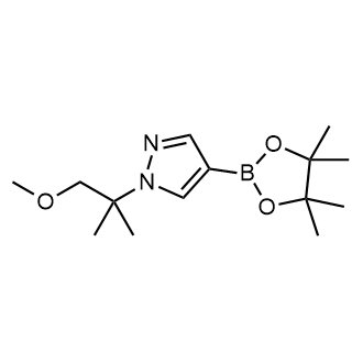 1-(1-Methoxy-2-methylpropan-2-yl)-4-(4,4,5,5-tetramethyl-1,3,2-dioxaborolan-2-yl)-1H-pyrazole|CS-0176720