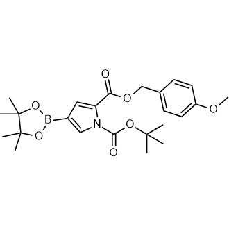 1-(tert-Butyl) 2-(4-methoxybenzyl) 4-(4,4,5,5-tetramethyl-1,3,2-dioxaborolan-2-yl)-1H-pyrrole-1,2-dicarboxylate|CS-0176722