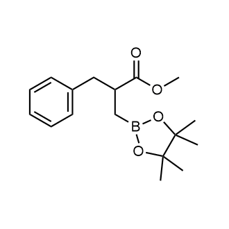 Methyl 2-benzyl-3-(4,4,5,5-tetramethyl-1,3,2-dioxaborolan-2-yl)propanoate|CS-0176782