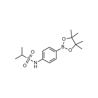 Propane-2-sulfonic acid [4-(4,4,5,5-tetramethyl-[1,3,2]dioxaborolan-2-yl)-phenyl]-amide|CS-0176898