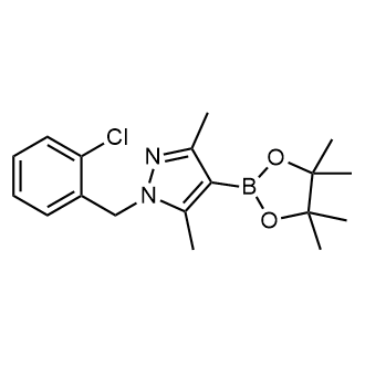 1-(2-Chloro-benzyl)-3,5-dimethyl-4-(4,4,5,5-tetramethyl-[1,3,2]dioxaborolan-2-yl)-1H-pyrazole|CS-0176917