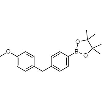 2-(4-[(4-Methoxyphenyl)methyl]phenyl)-4,4,5,5-tetramethyl-1,3,2-dioxaborolane|CS-0176963