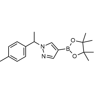 1-(1-(4-Methylphenyl)ethyl)-4-(4,4,5,5-tetramethyl-1,3,2-dioxaborolan-2-yl)-1H-pyrazole|CS-0177023