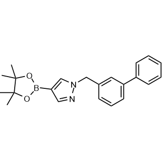 1-([1,1'-Biphenyl]-3-ylmethyl)-4-(4,4,5,5-tetramethyl-1,3,2-dioxaborolan-2-yl)-1H-pyrazole|CS-0177036